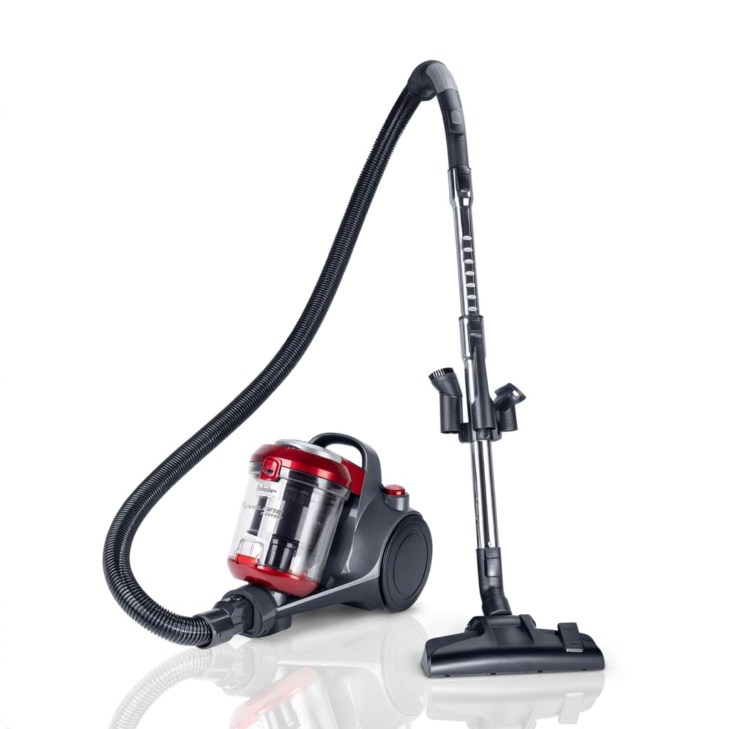 fakir-trend-bl-141-staubsauger-beutellos-700w-anthrazit-rot image 1