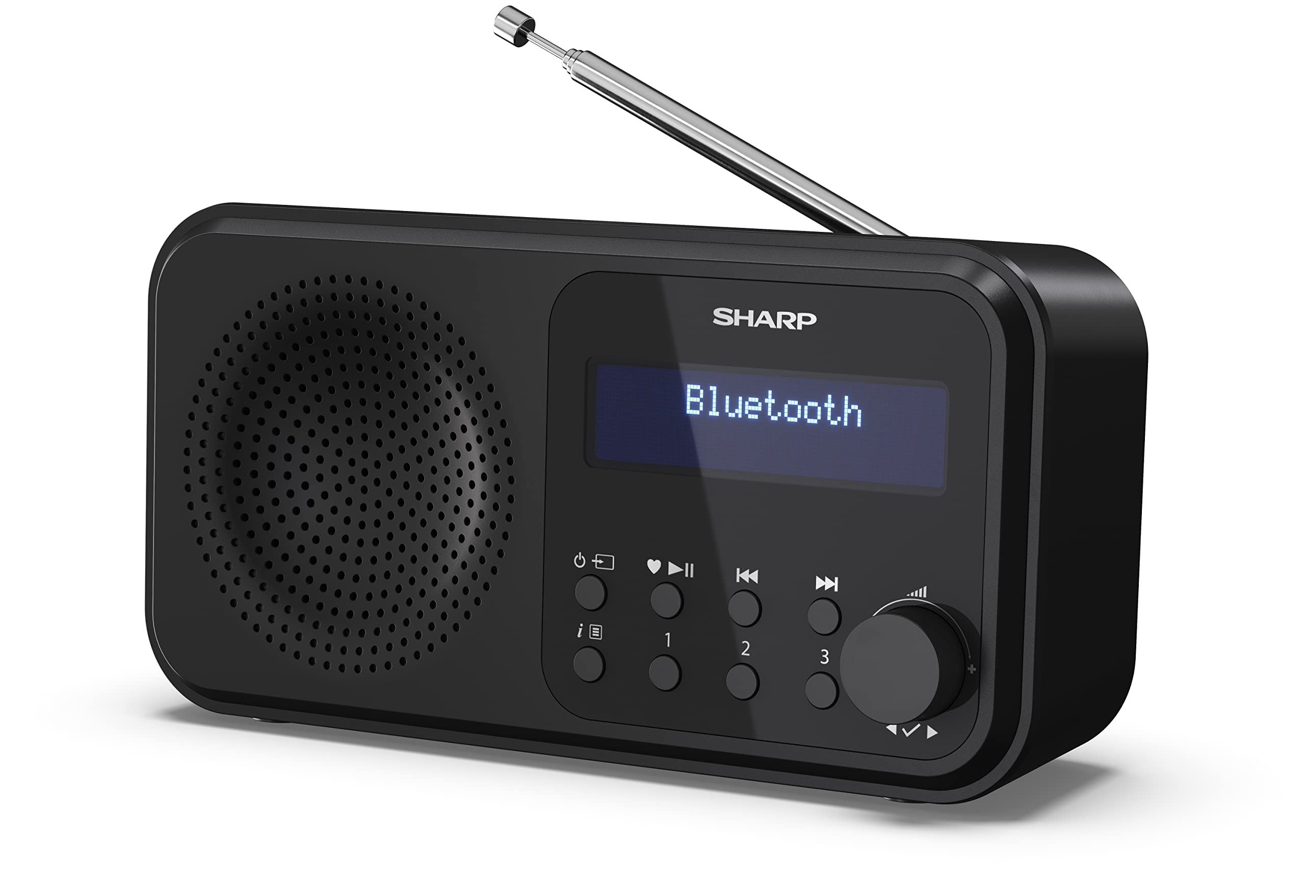 sharp-dr-p420-tragbares-dab-radio-schwarz-bluetooth image 1