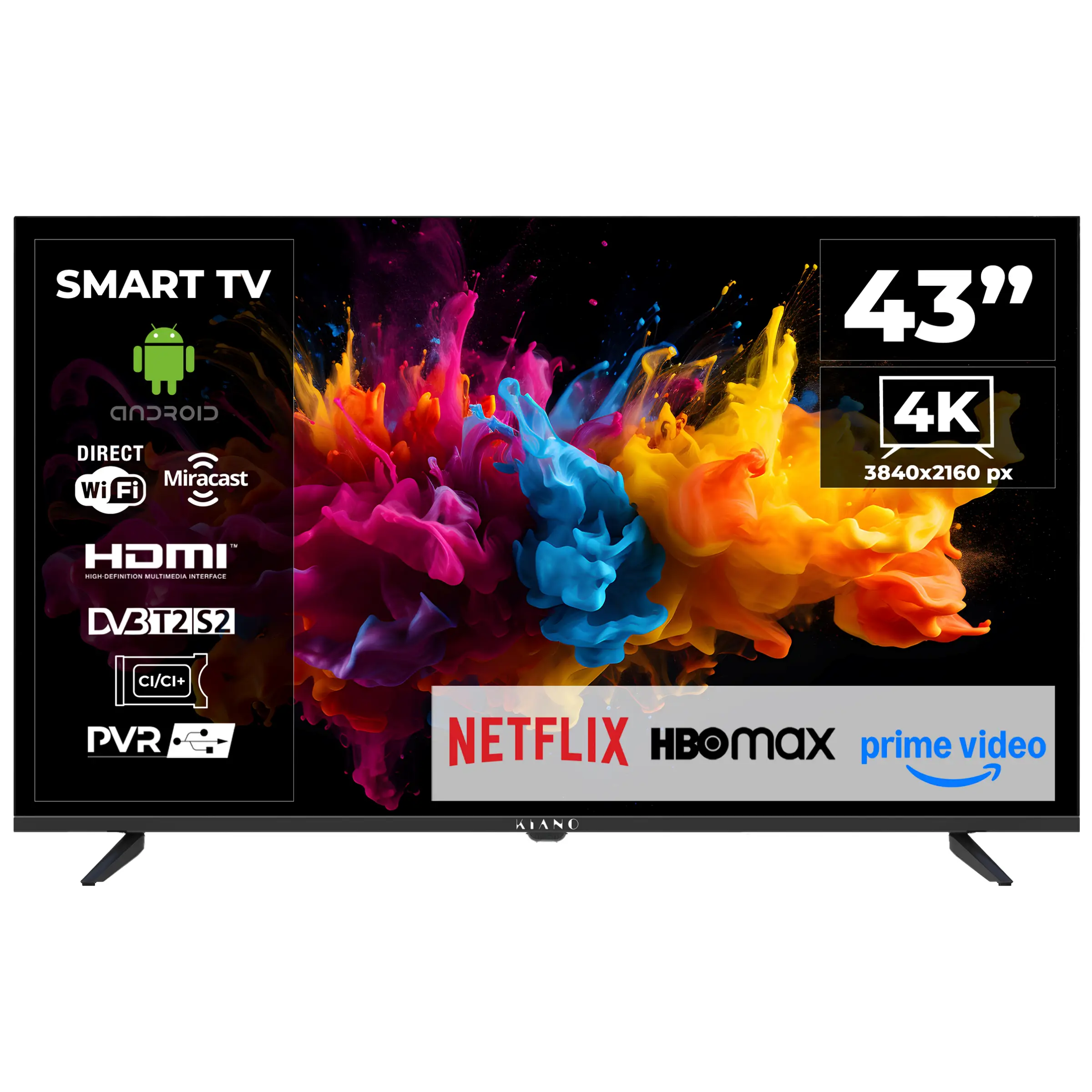 kiano-elegance-43-zoll-4k-uhd-fernseher-108cm image 1