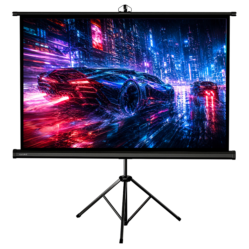 kiano-screen-tripod-100-fg-leinwand-4-3-stativ image 1
