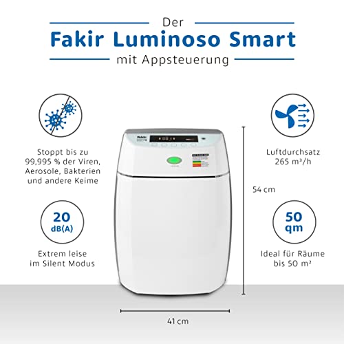 fakir-luminoso-smart-luftreiniger-hepa-h14-50m image 6