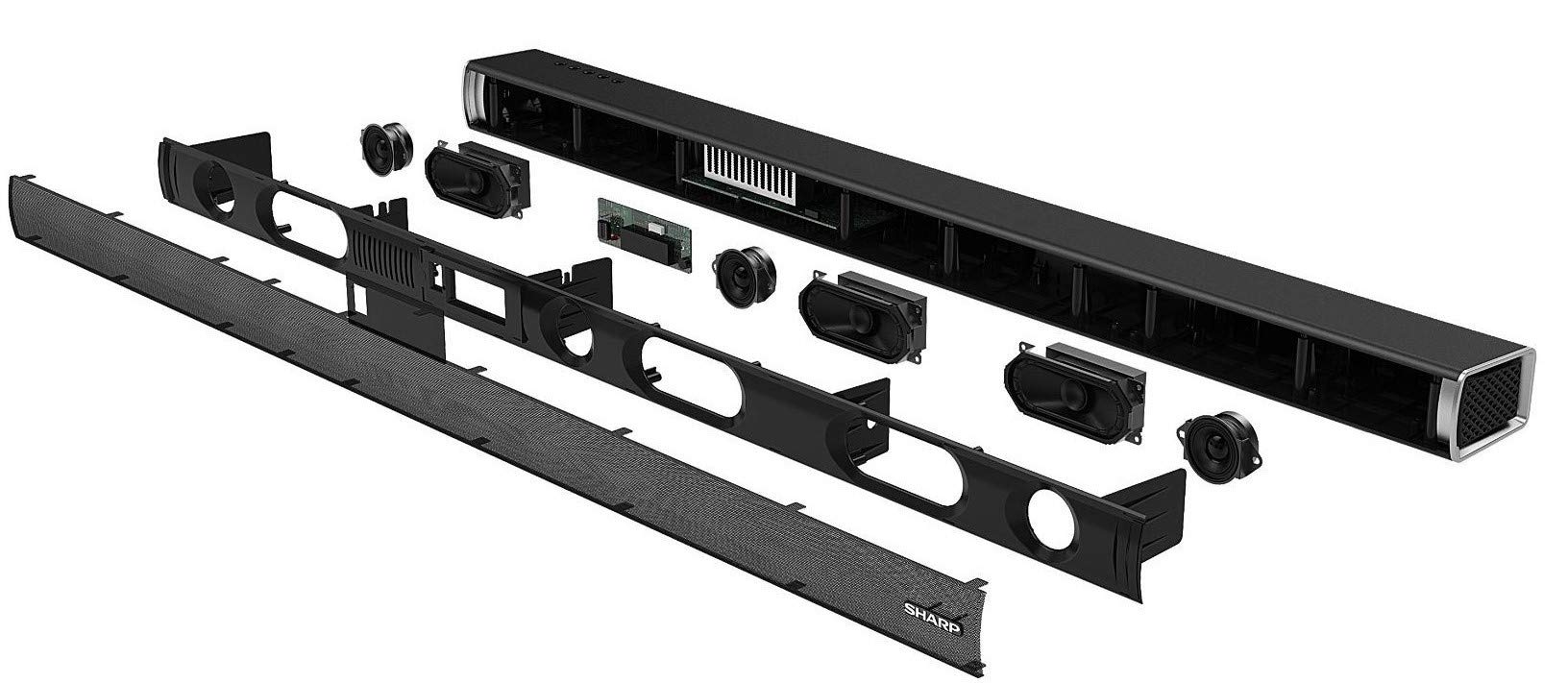 sharp-ht-sbw260-3-1-soundbar-600w-schwarz-subwoofer image 5