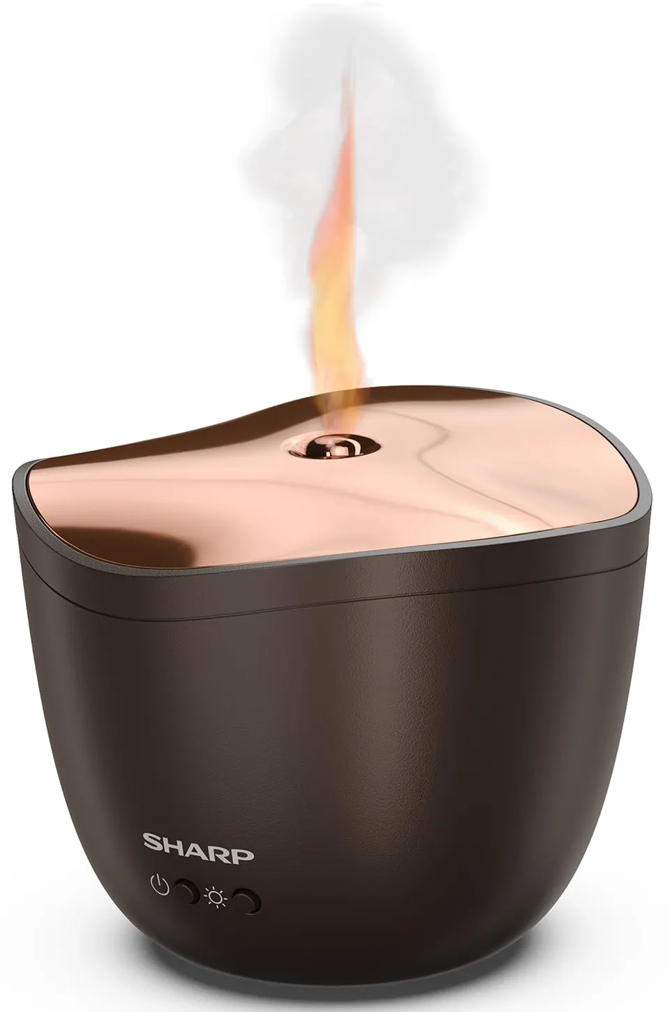 sharp-aroma-diffuser-df-a1e-t-ultraschall-schwarz-ros-gold-200-ml image 1