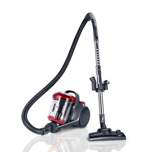 fakir-trend-bl-141-staubsauger-beutellos-700w-anthrazit-rot image 1