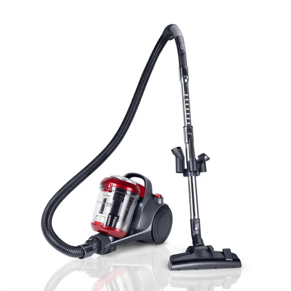 fakir-trend-bl-141-staubsauger-beutellos-700w-anthrazit-rot image 1