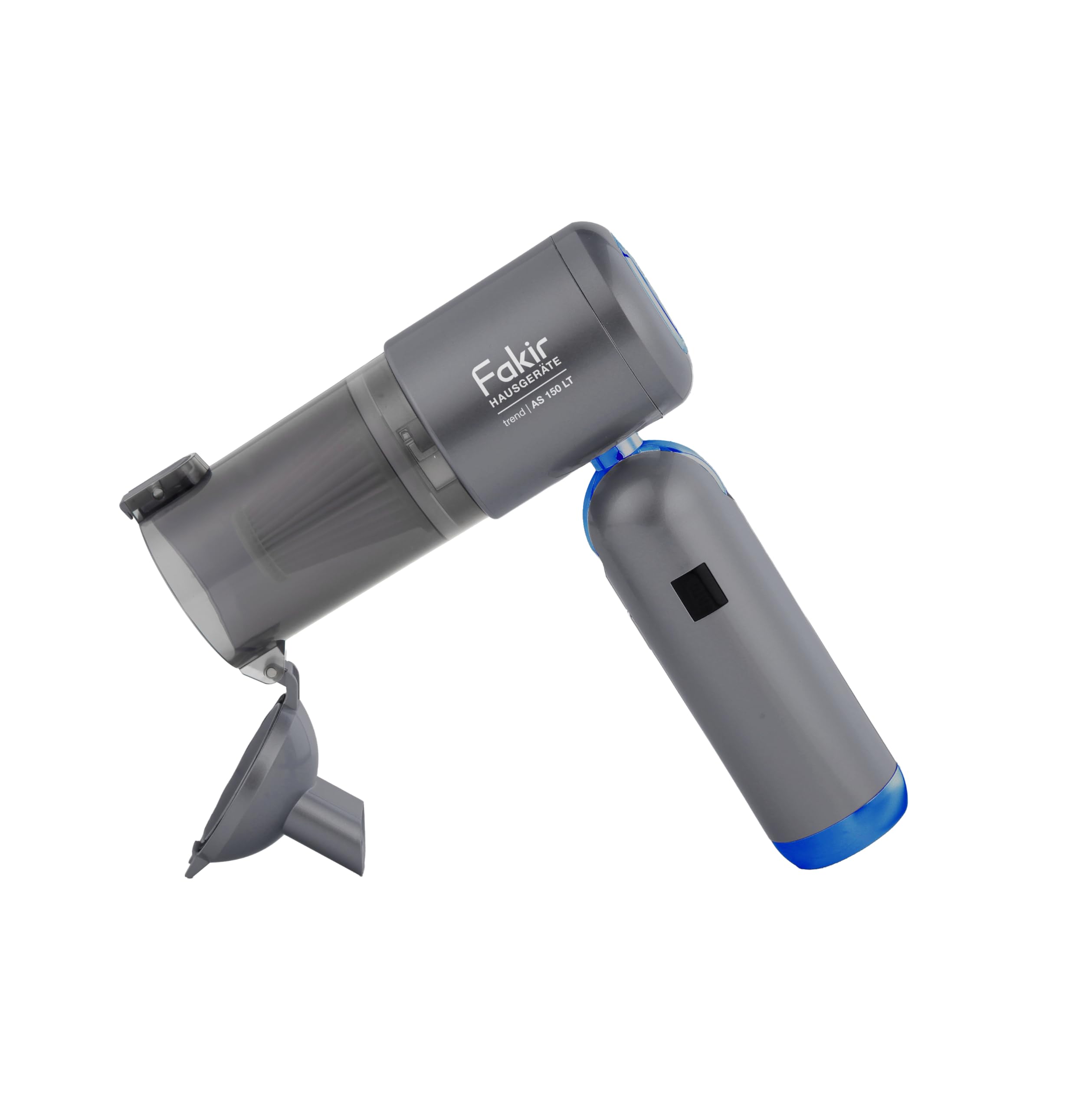 fakir-trend-as-150-lt-akku-handstaubsauger-anthrazit-blau-17-kpa image 3