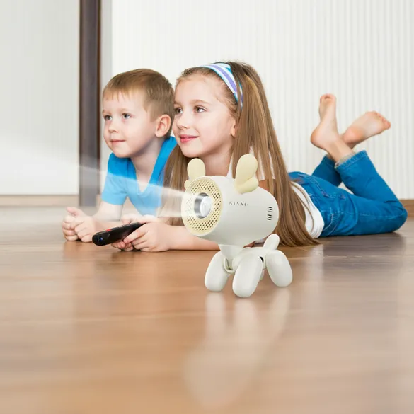 kiano-alphakid-yellow-reindeer-beamer-kinder-gelb image 5