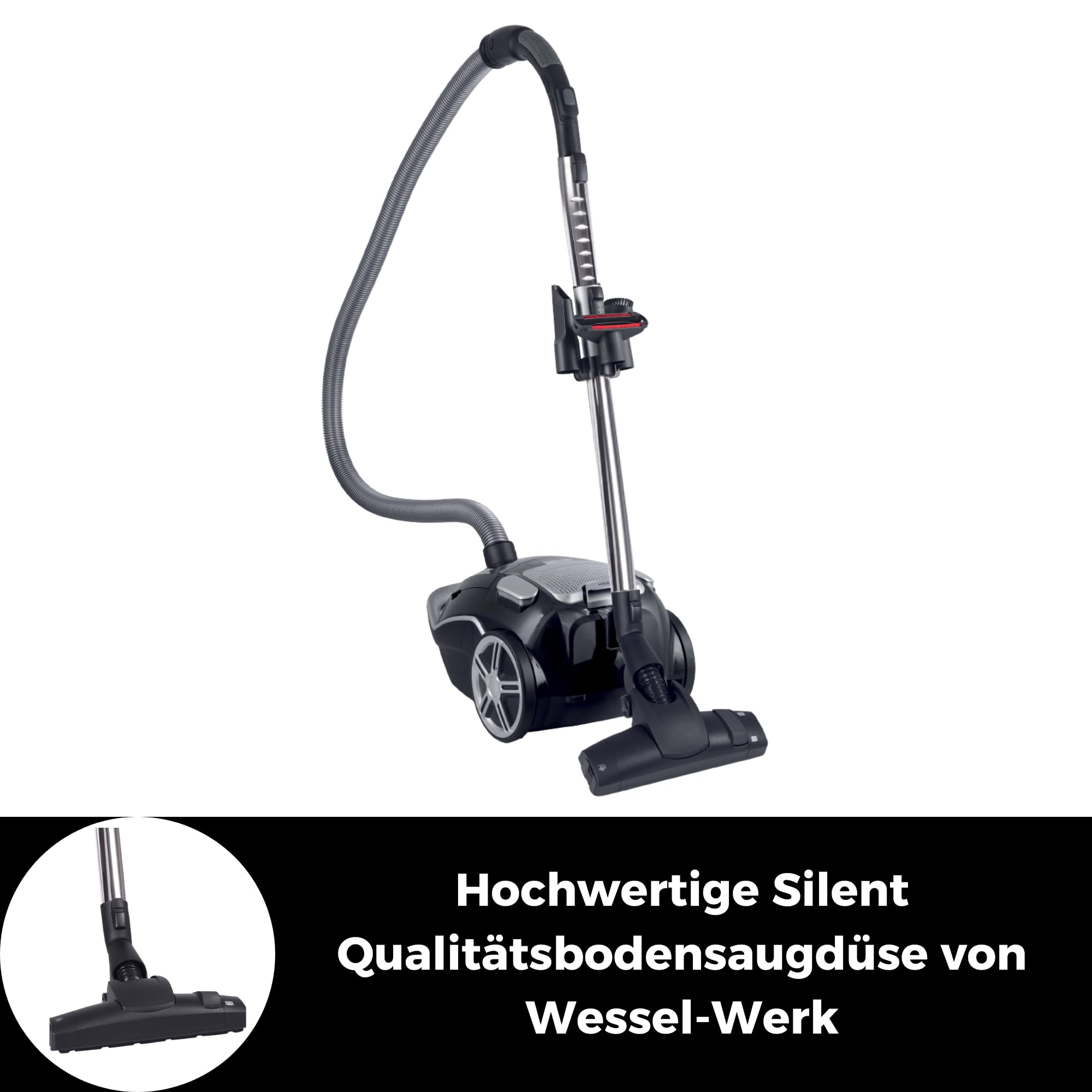 fakir-black-vac-power-ts-790-staubsauger-800w-3l image 7